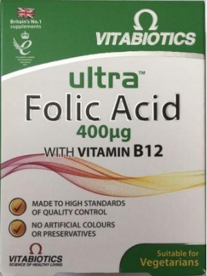 Ultra Folic Acid 60 tablets